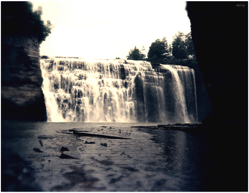 Letchworth State Park Waterfall
