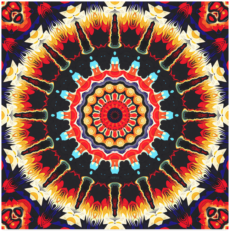 Concentric Balance of Colors