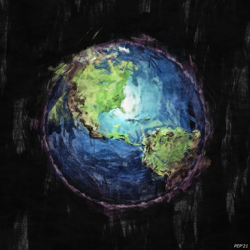 A Bright Blue Ball