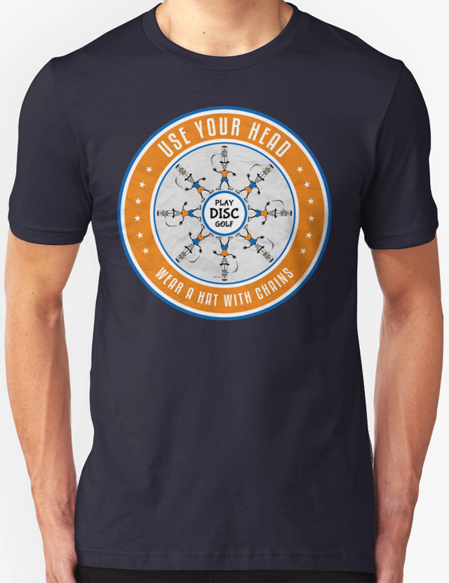 Use Your Head Disc Golf T-shirt