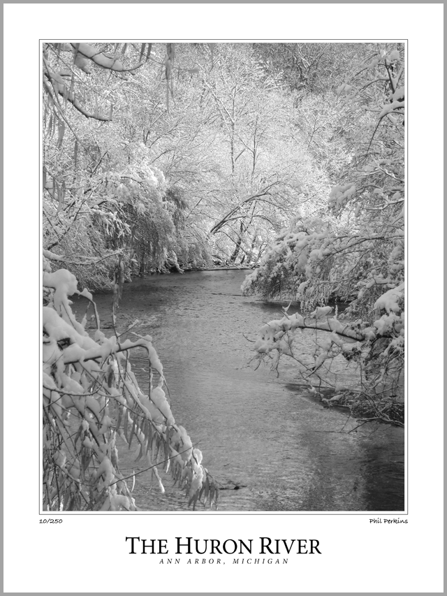 Winter On The Huron River