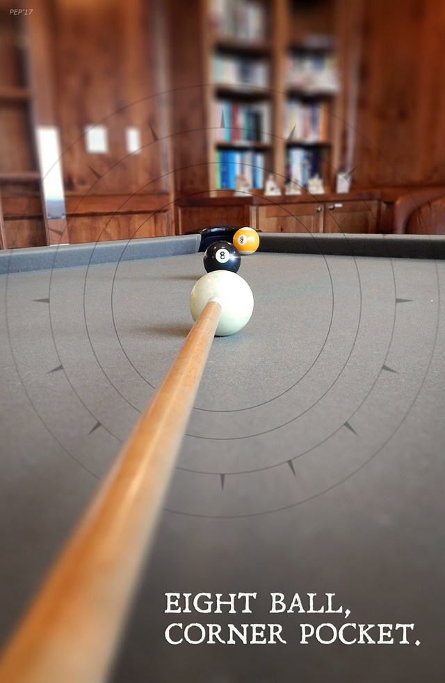 Eight Ball, Corner Pocket
