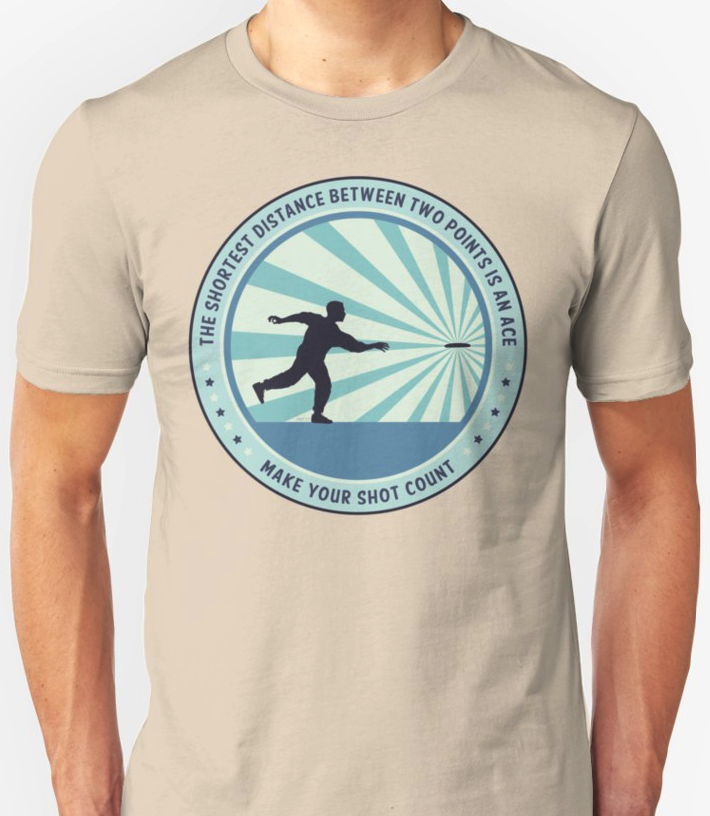 Make Your Shot Count Disc Golf T-shirt