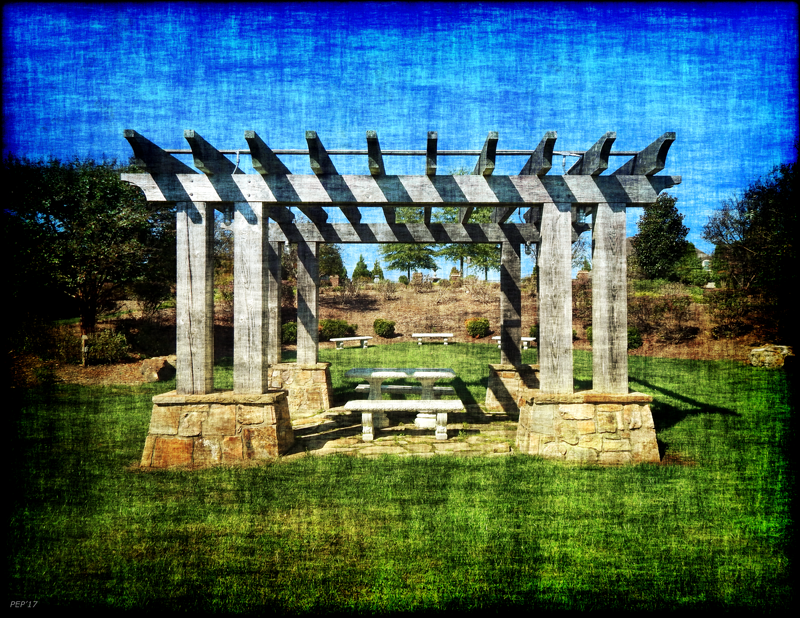 Summer Pergola Rest Spot