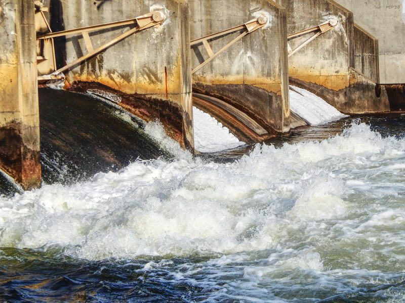 Huron River Dam