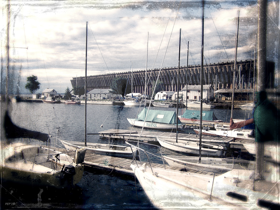 Sailboats In Dock