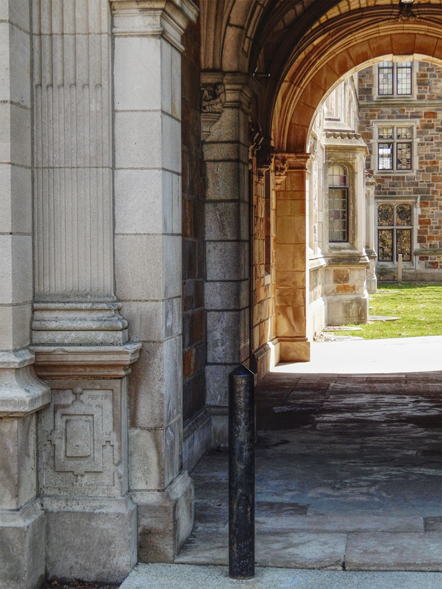 Archway To Courtyard