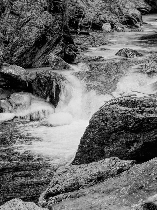 Black And White Landscape