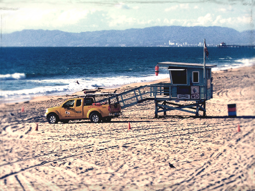 California Lifeguard Station