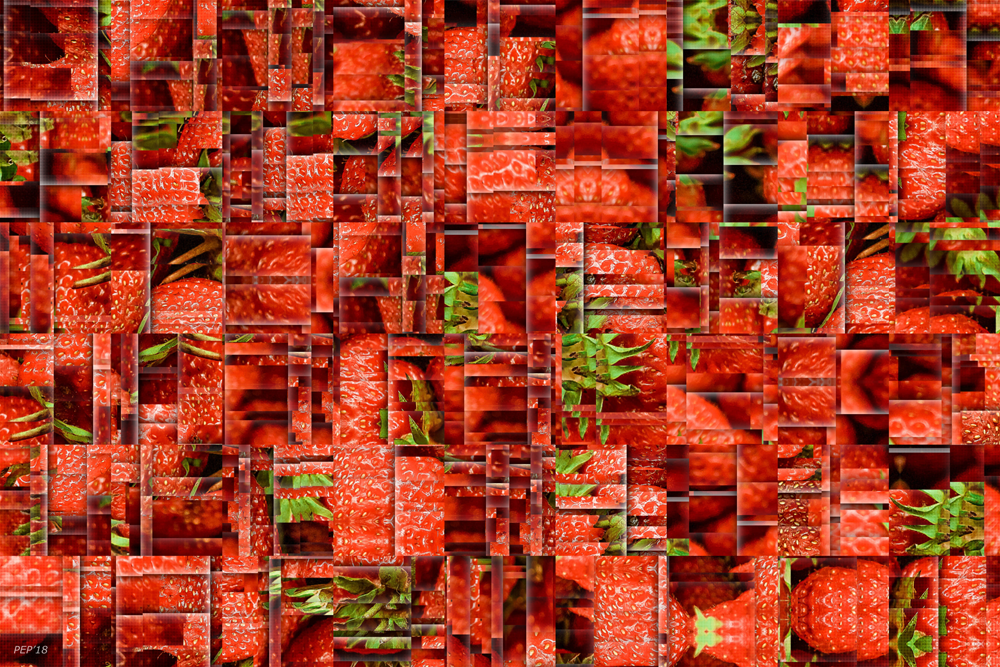 Chopped Strawberries