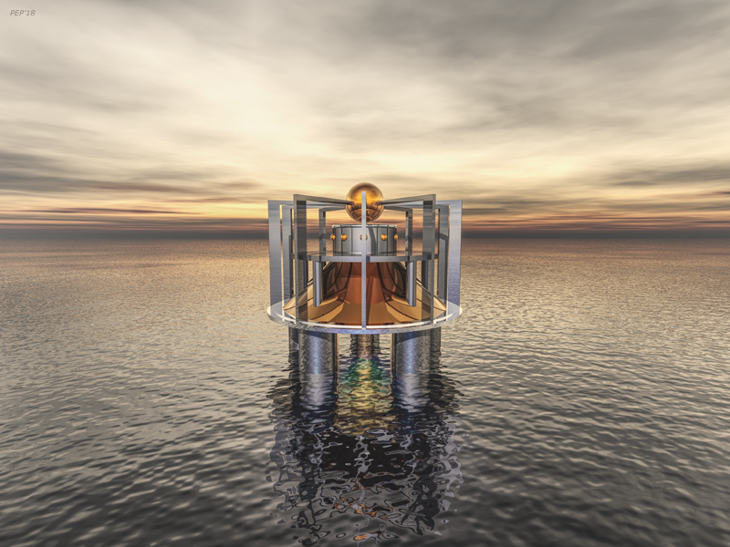 Mysterious Structure At Sea