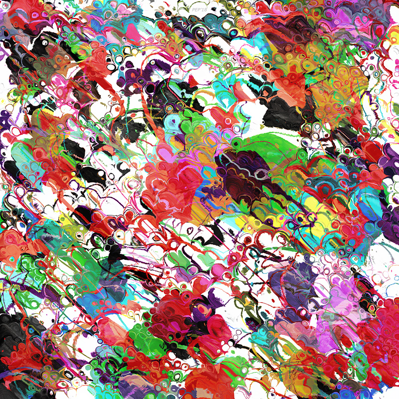 Chaotic Colors of Paint