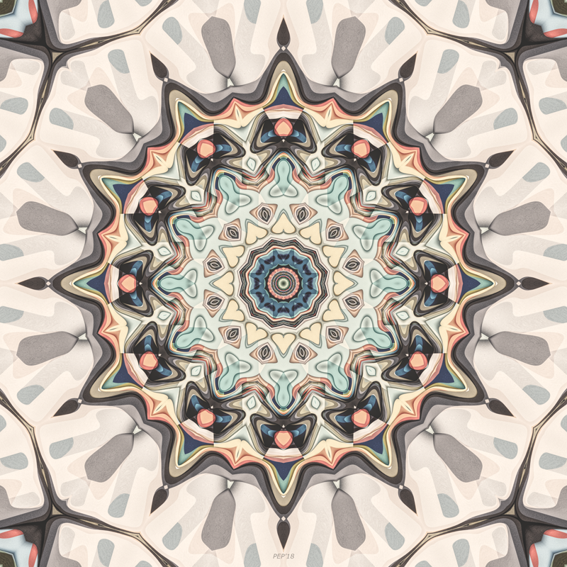 Earth Tones Kaleidoscope