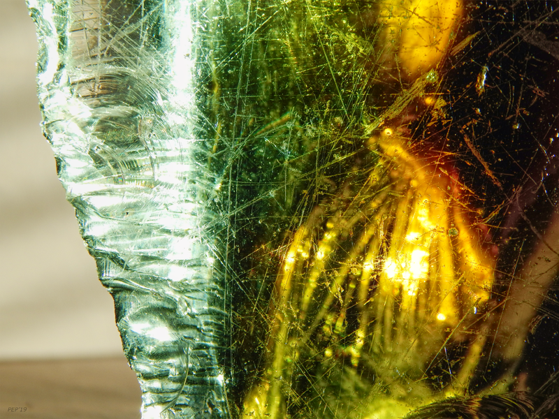 Scratched Glass