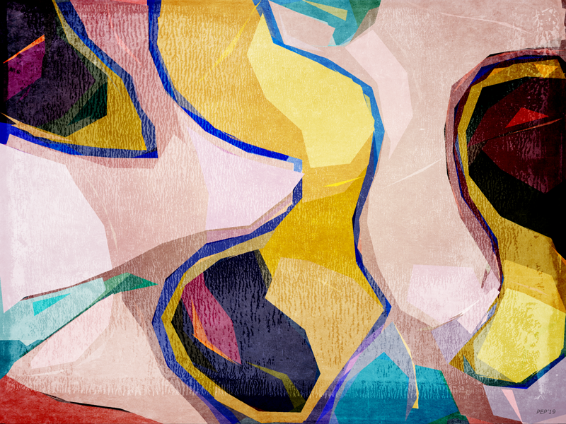 Chaotic Abstract Shapes