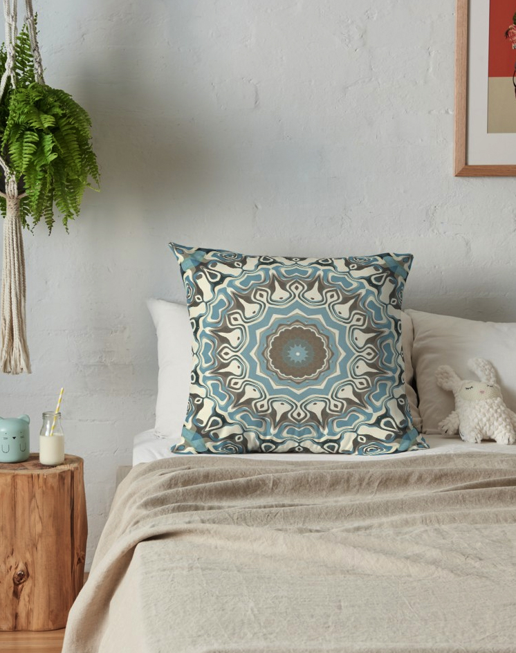 Pastels Pattern Pillow