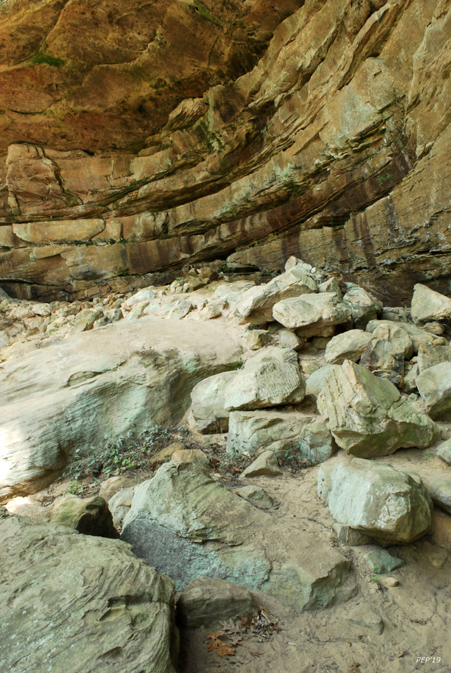 Concave Sandstone Bluff
