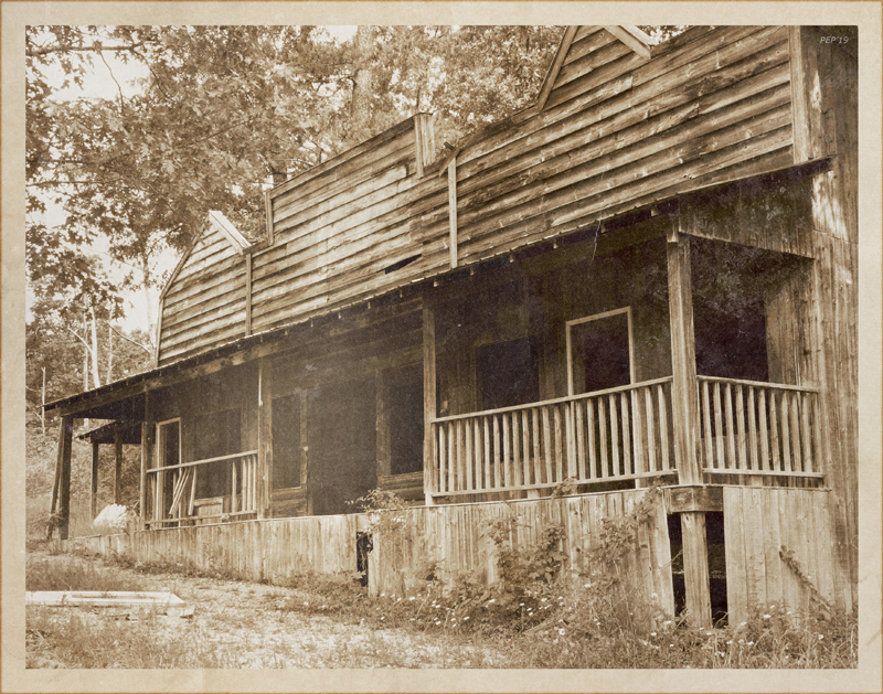 Abandoned Building In Ghost Town