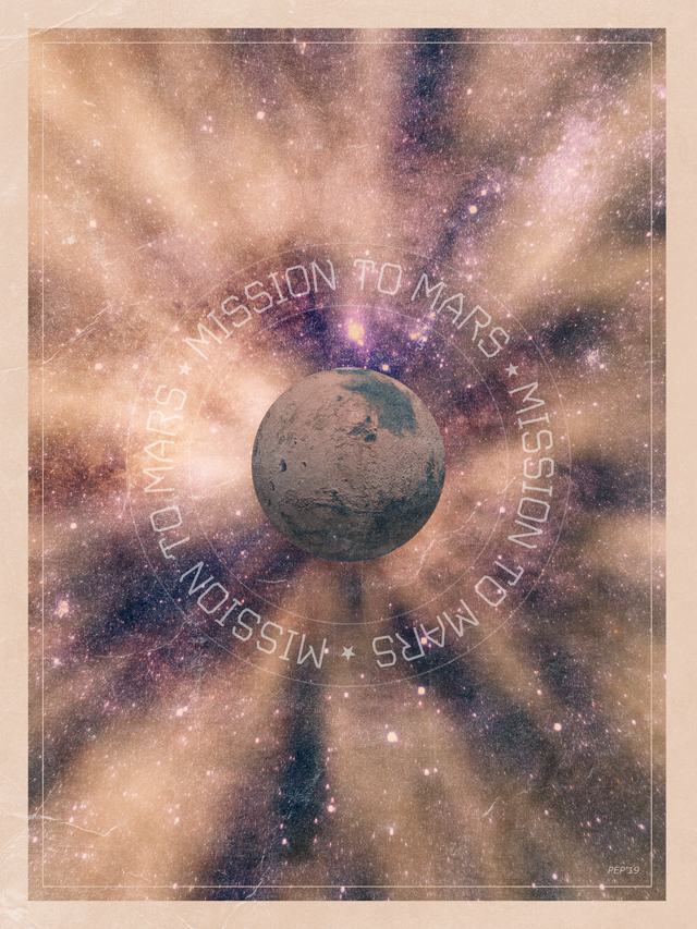Space Poster: Mission To Mars
