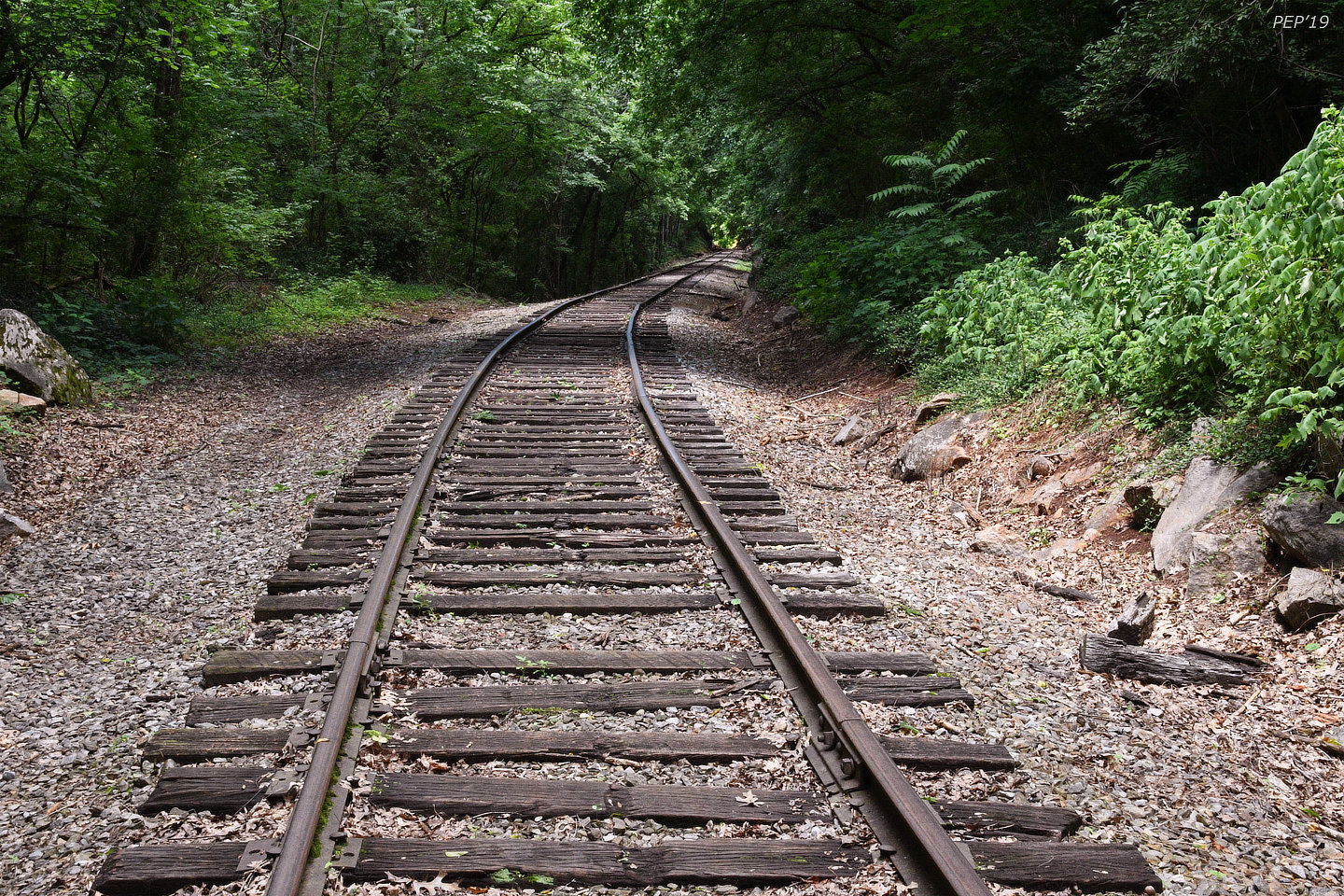 Vintage Railroad Track