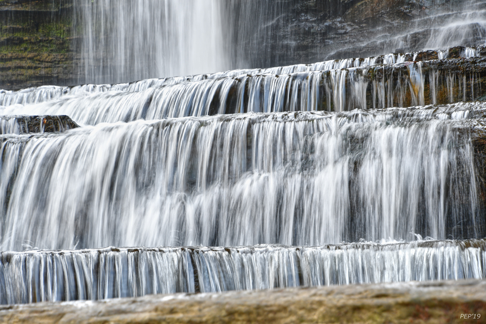 Levels of Falling Water