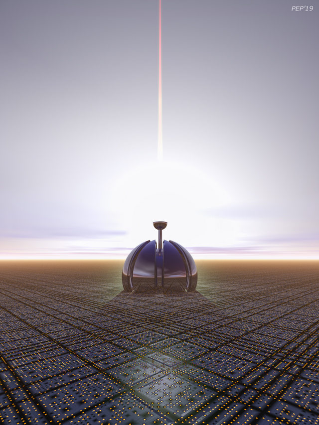 Mysterious Dome On Horizon