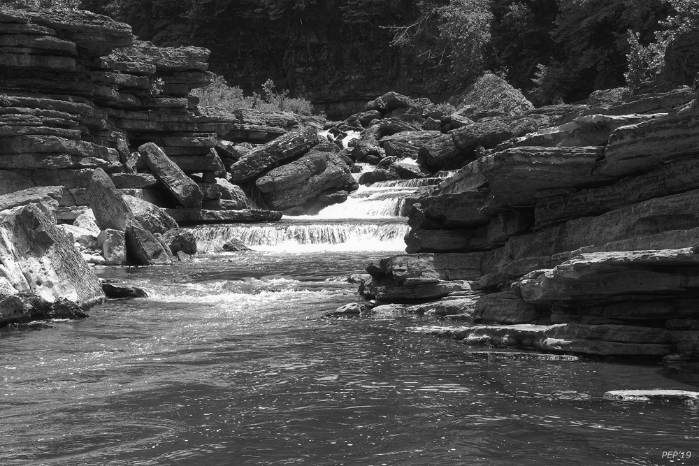 Black And White Gorge