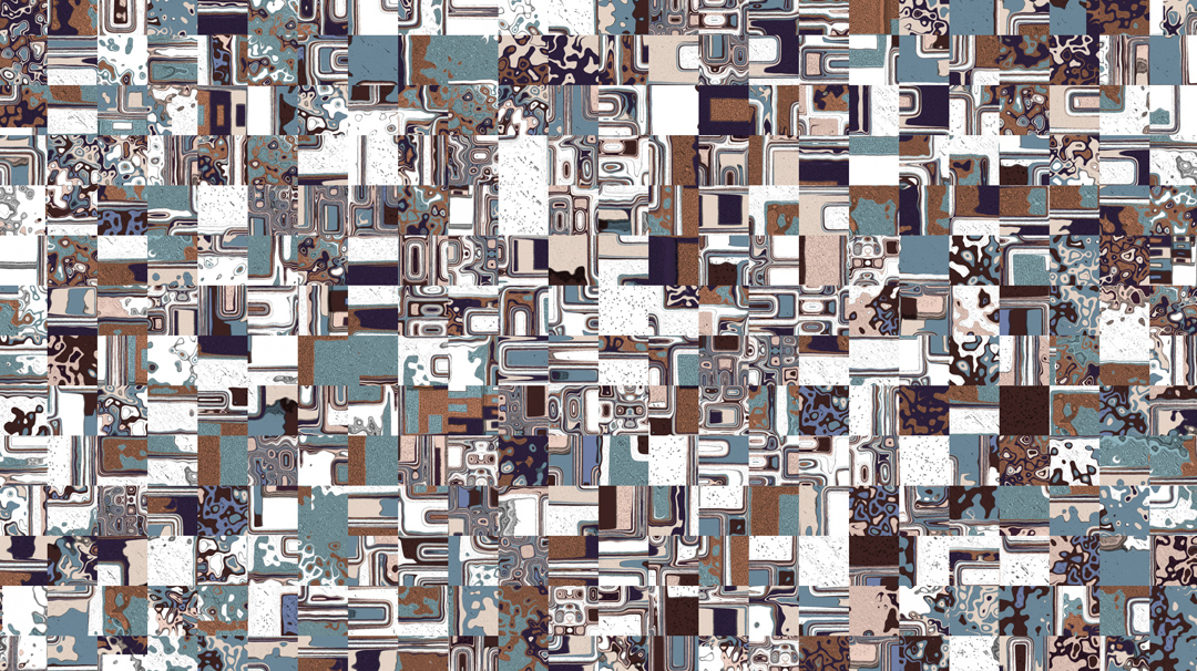 Brown And Blues Pattern