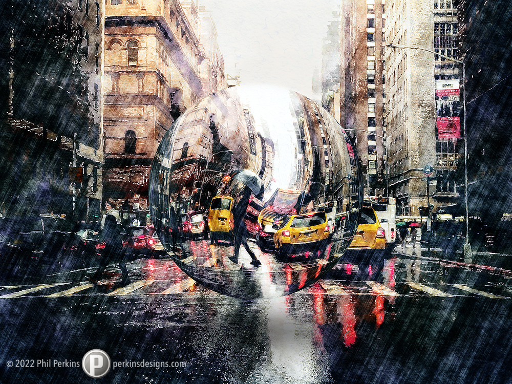 Walking in the Rain