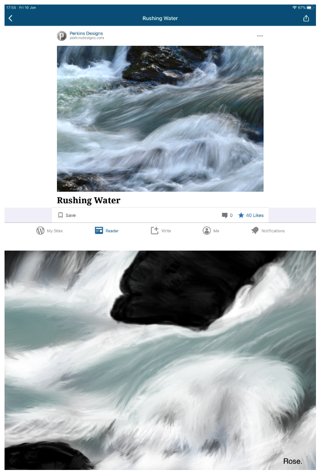 Painting Water