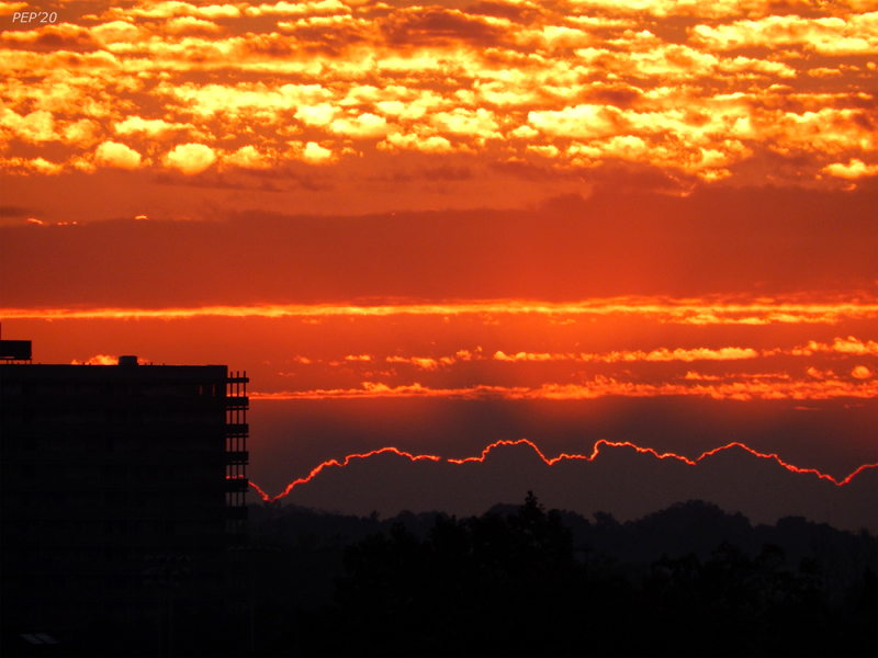 Silhouette At Sunrise