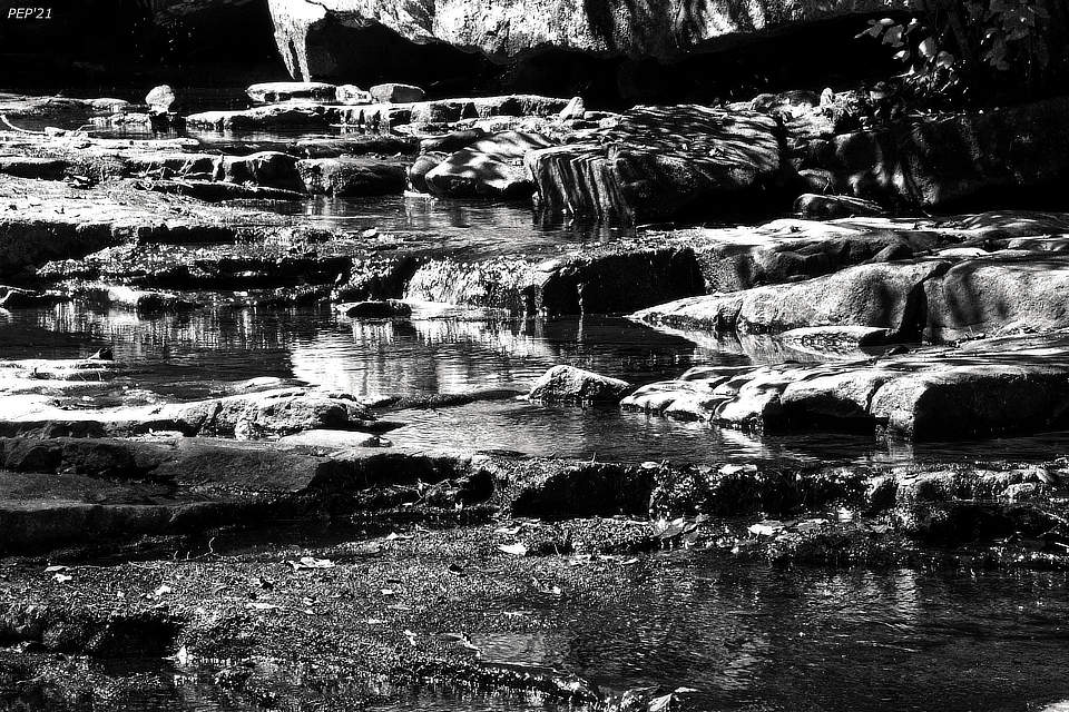 Black And White Water