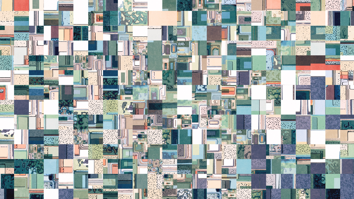 Abstract Geometric Pattern