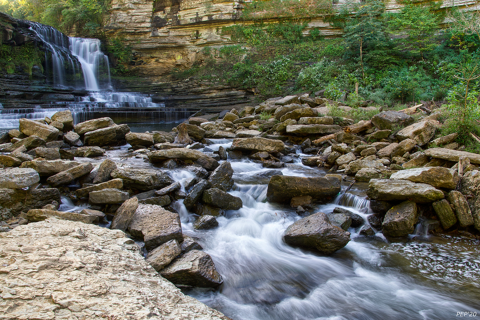 Long View of Cummins Falls