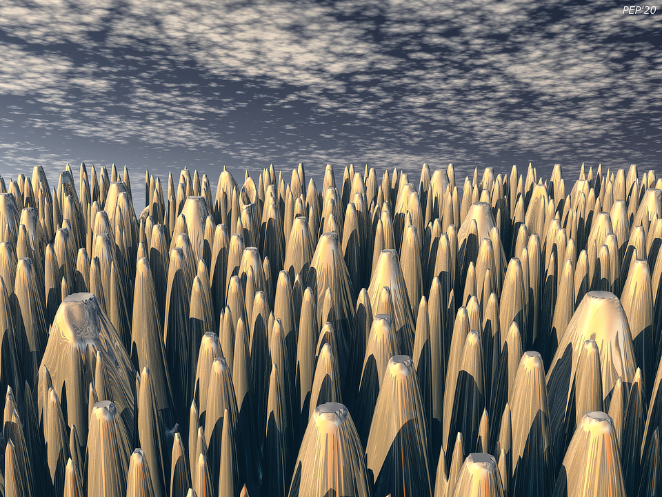 Alien World Landscape