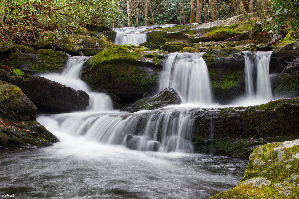 Cascades On Lynn Camp Prong