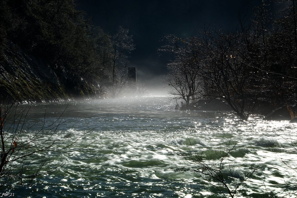 Morning Fog On Emory River