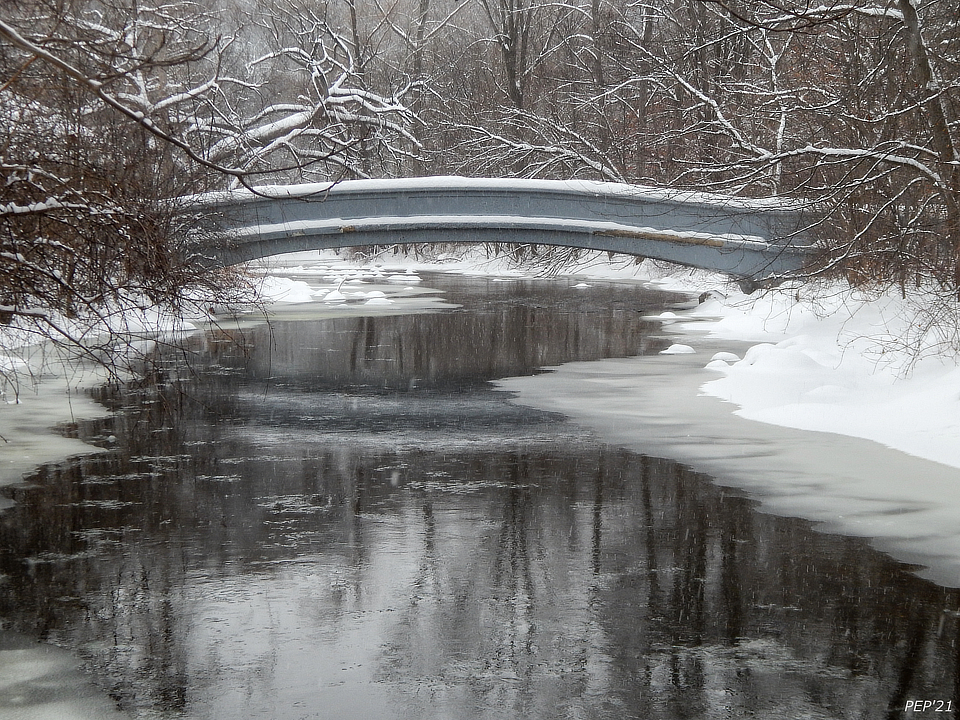 Bridge Over Icy Waters