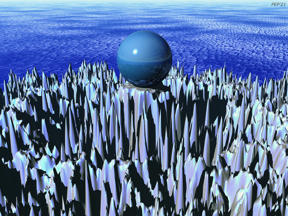 Turquoise Sphere