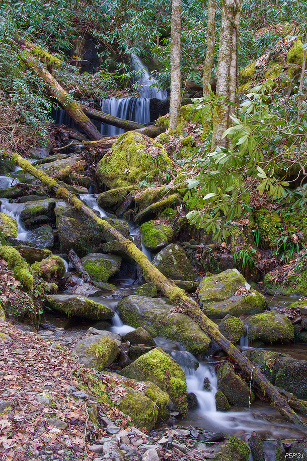 Hillside Waterfall