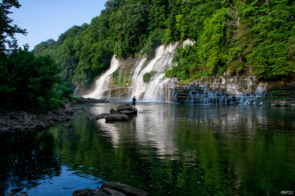 Fishing At Twin Falls