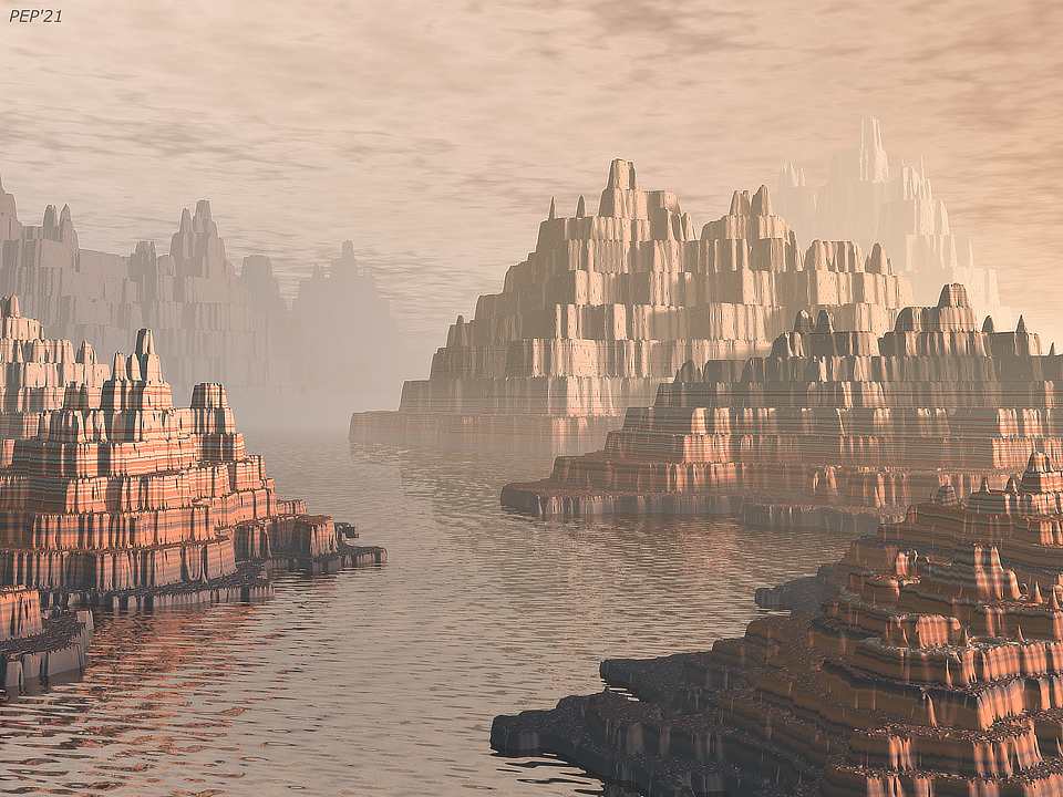Stepped Mountains