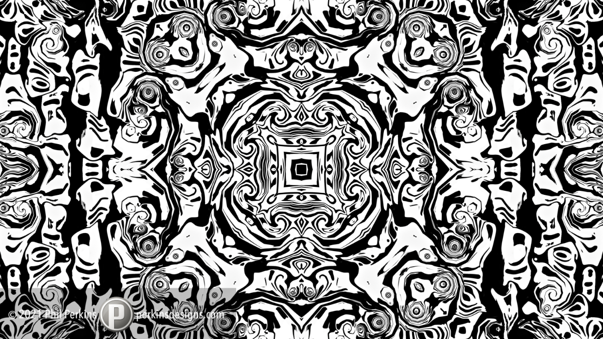 Monotone Mandala