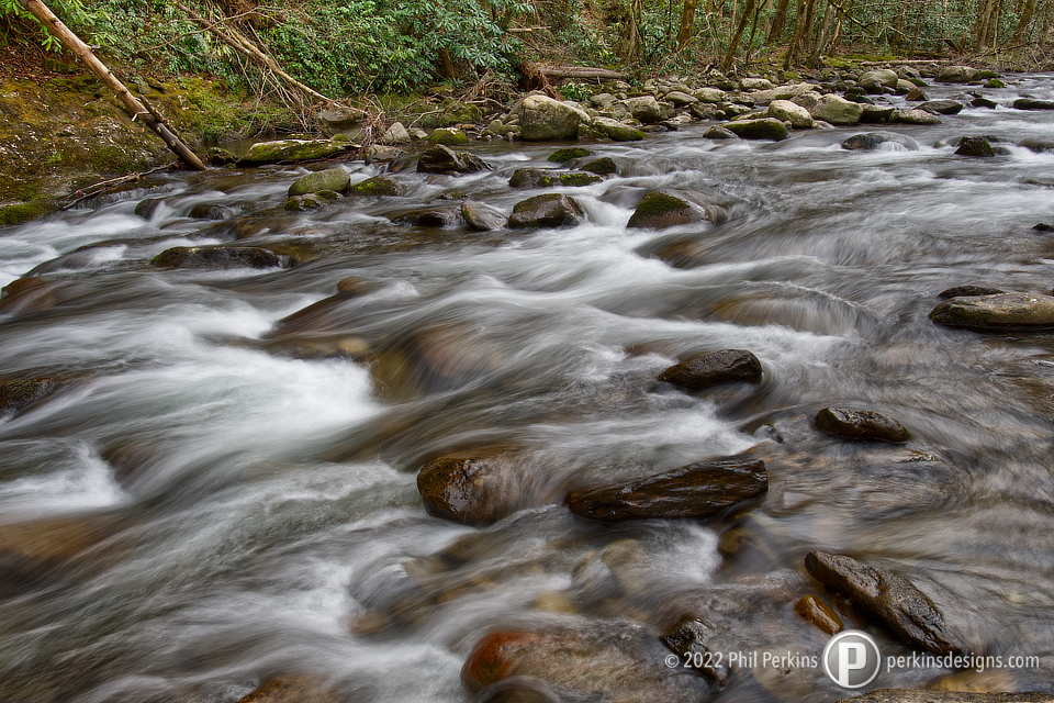 Rocks in River