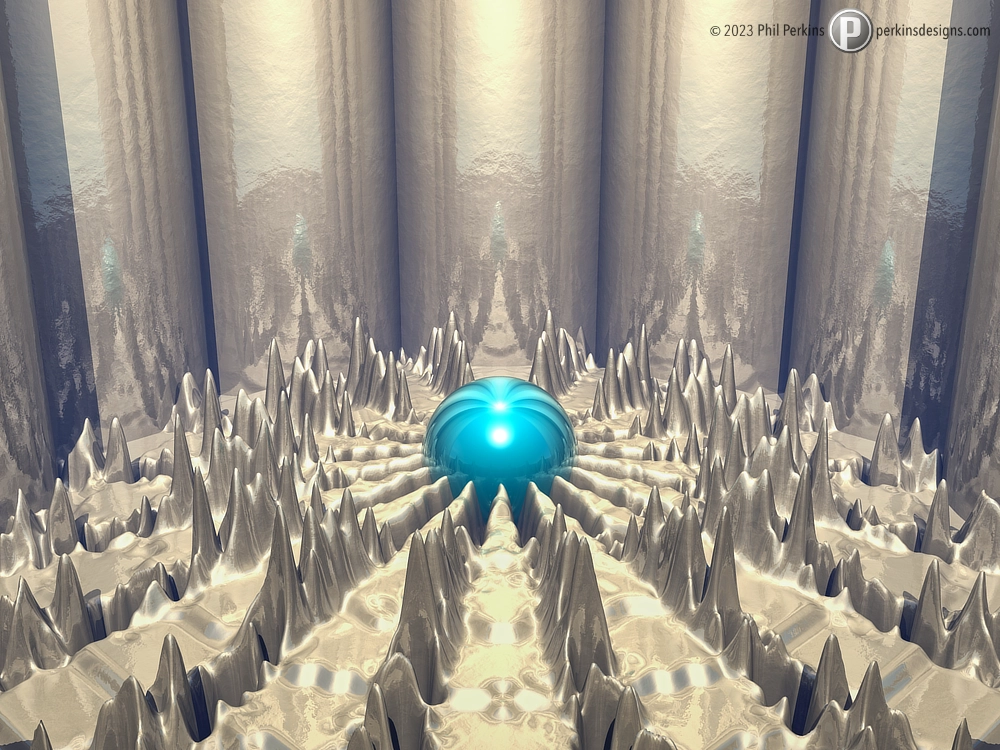 Abstract Golden Fractal