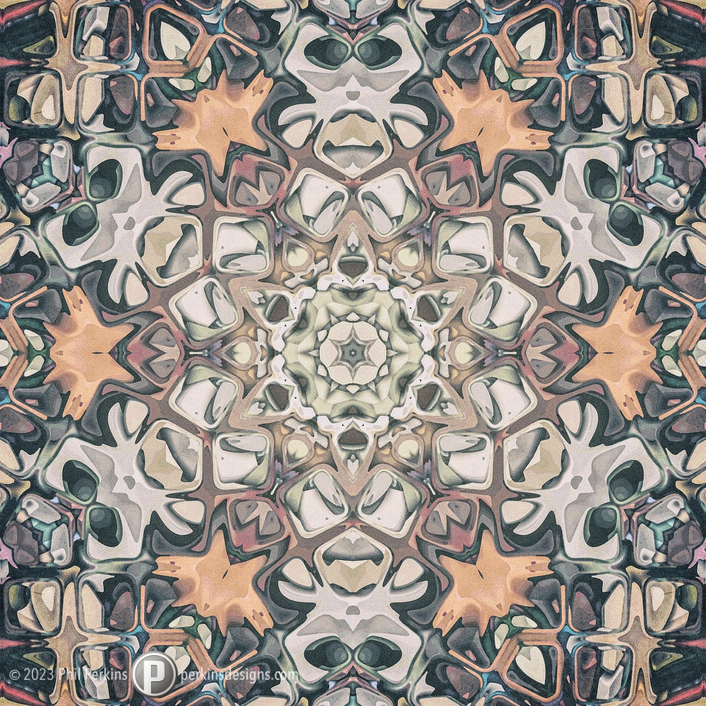 Earth Tones Kaleidoscope