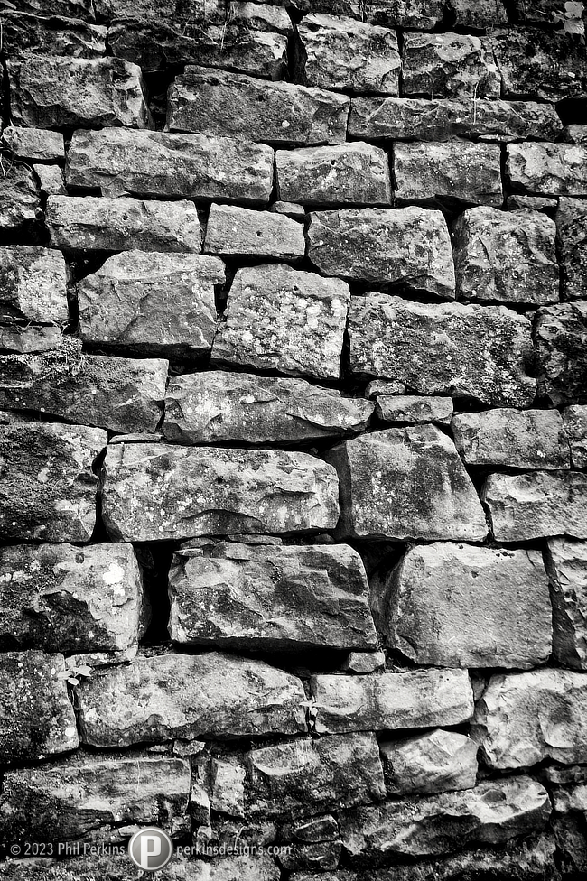 Black and White Wall