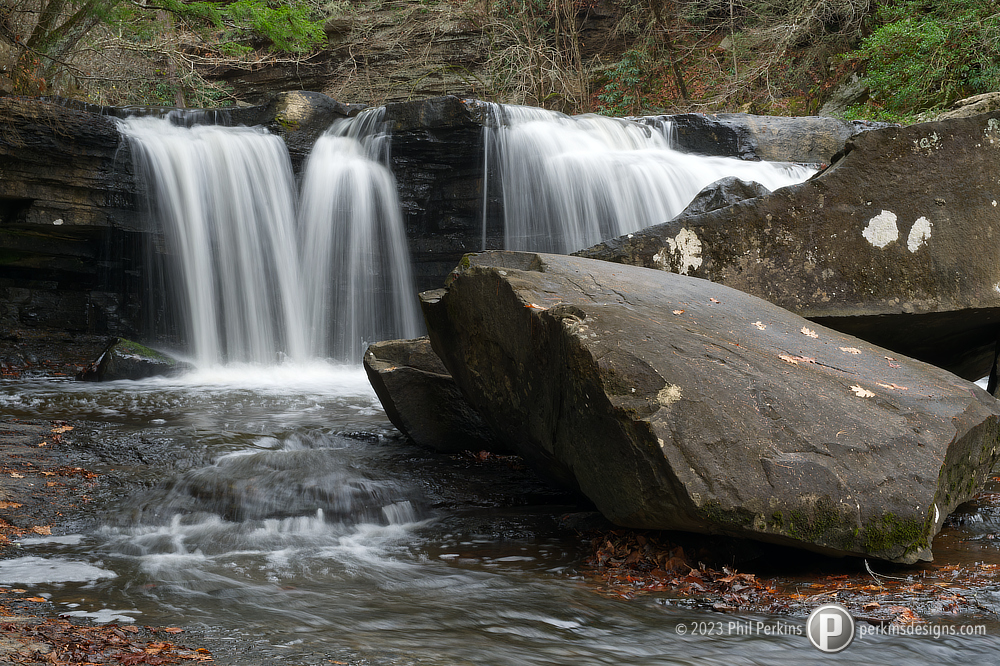 Waterfalls and Rocks