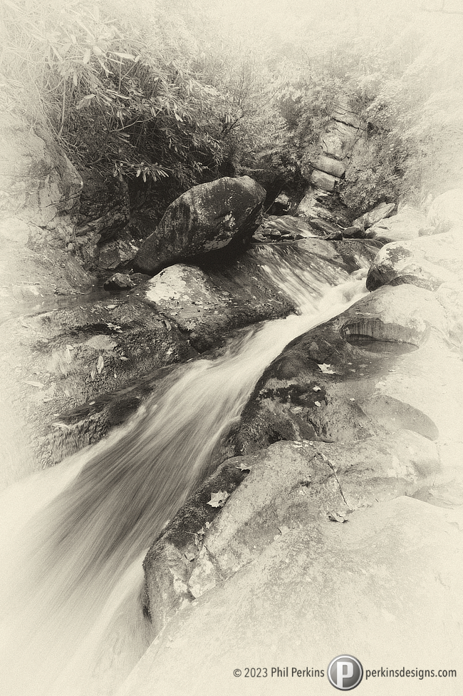 Vintage Waterfall