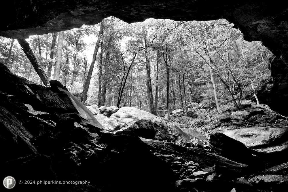 Black and White Cave